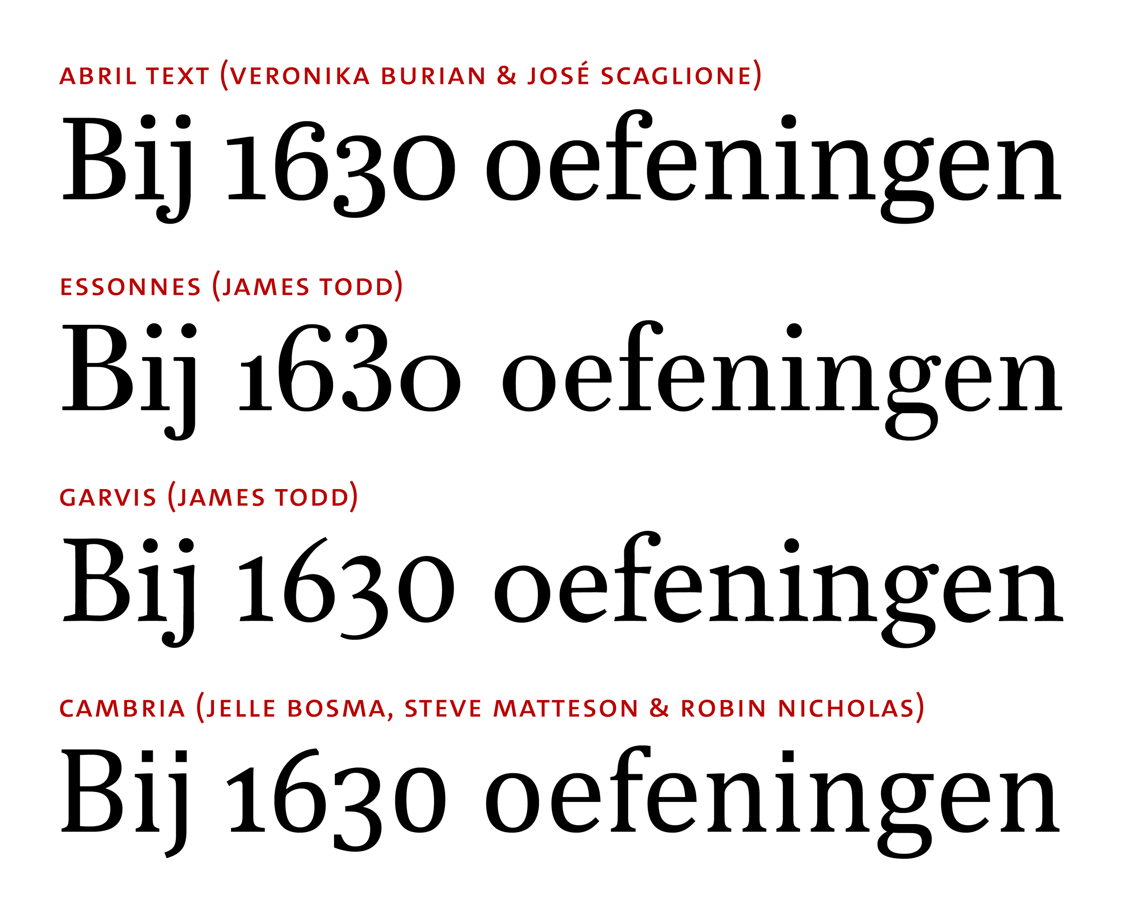 Height and width changes between zero and oh glyphs